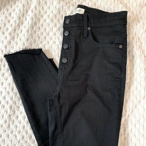 Madewell Black Denim
